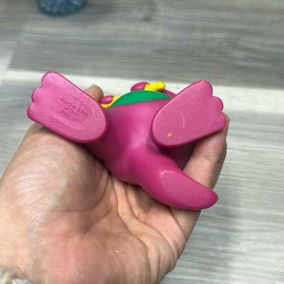 🏁 Vintage Barney the dinosaur plastic toy - Picture 7 of 7